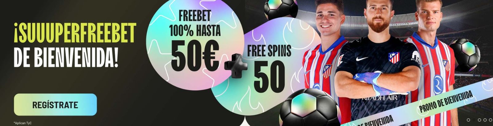 Bono de Bienvenida para apuestas deportivas en Yaass Casino
