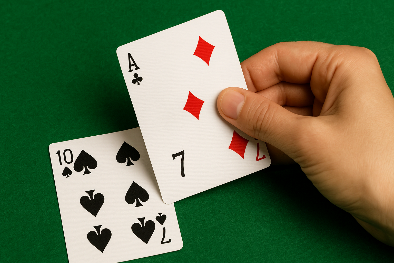 Cartas duras y blandes en el blackjack
