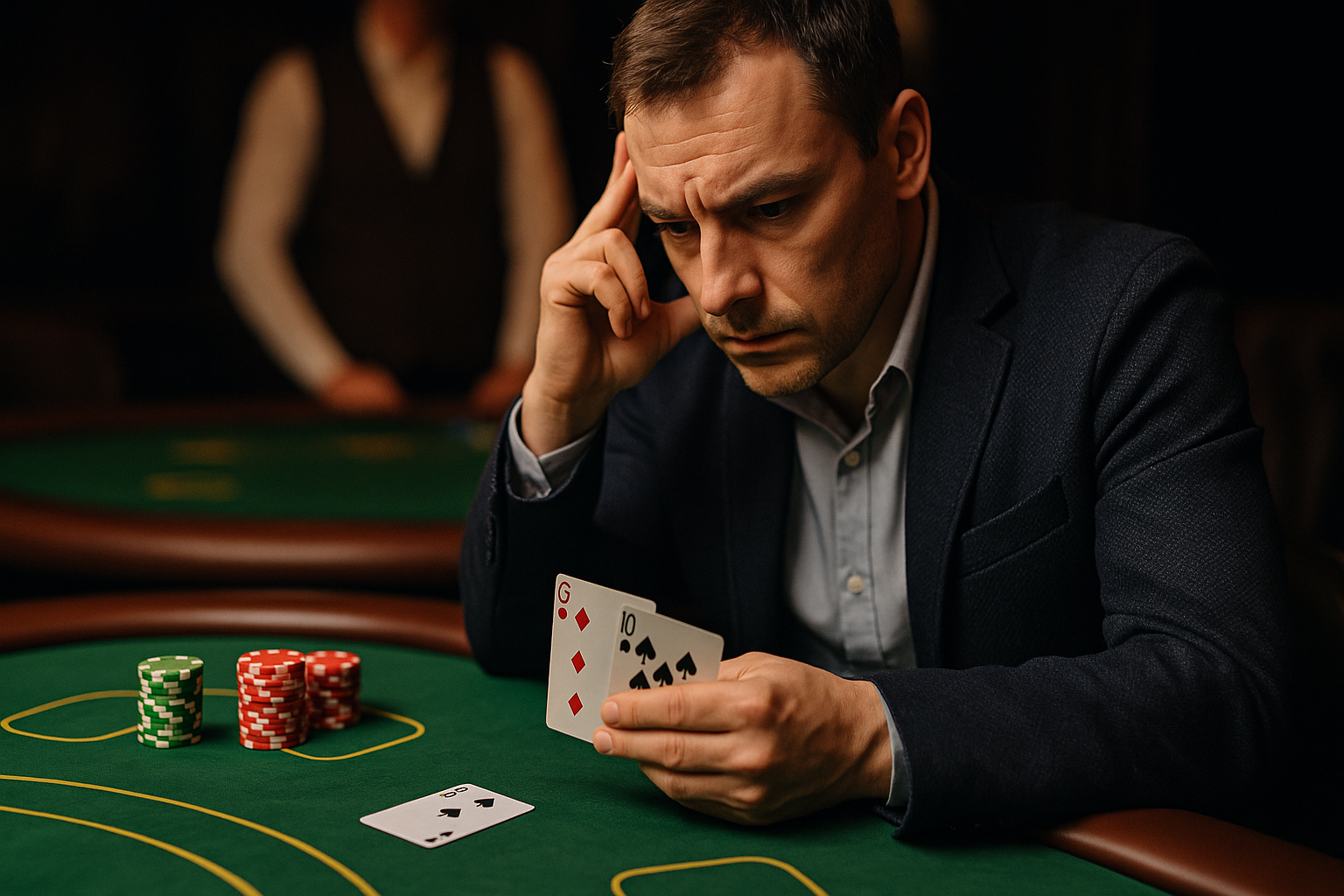 Las decisiones del Jugador en el Blackjack