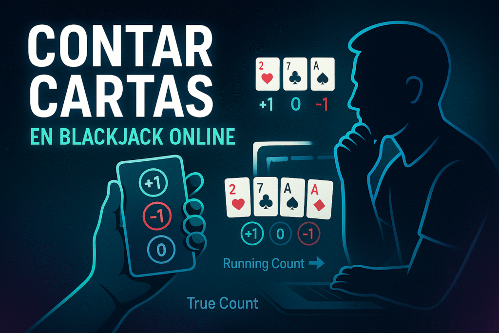 Se pueden contar las cartas en el blackjack online